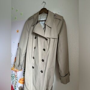 London fog trench coat